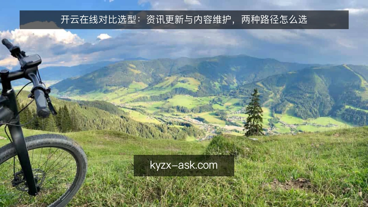 开云在线对比选型：资讯更新与内容维护，两种路径怎么选